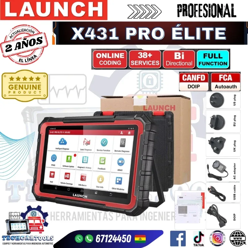 X431 PRO ELITE Escáner profesional - LAUNCH