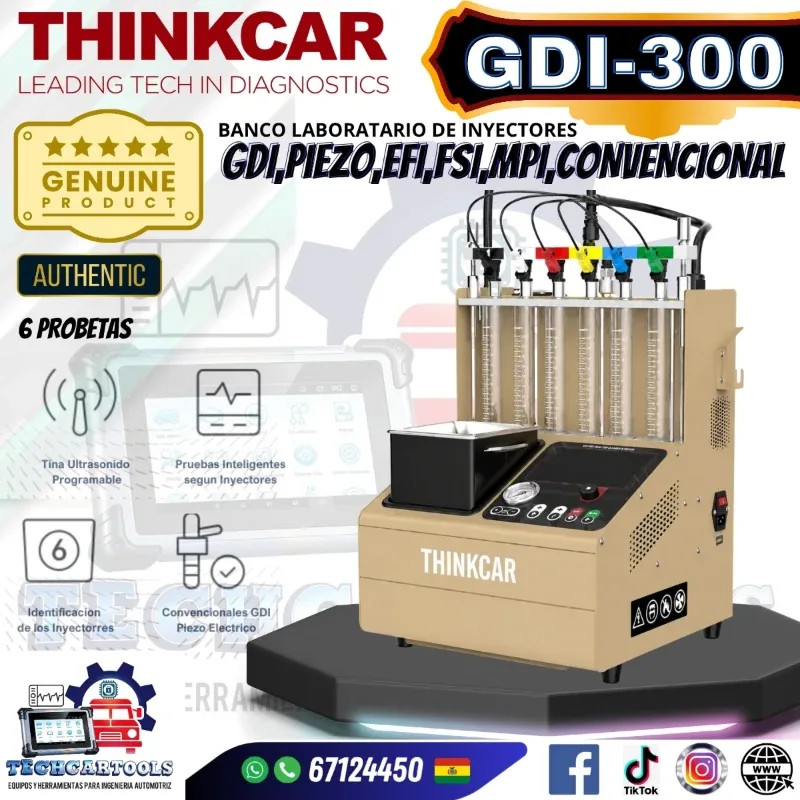 GD300 banco laboratorio de inyectores - THINKAR