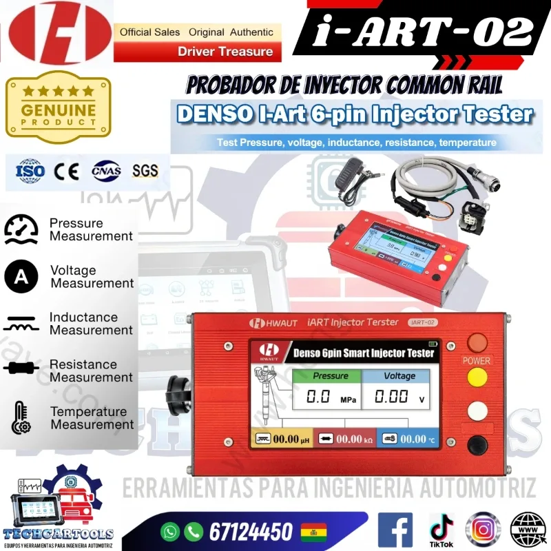 IART-02 Probador Inyectores COMMON RAIL