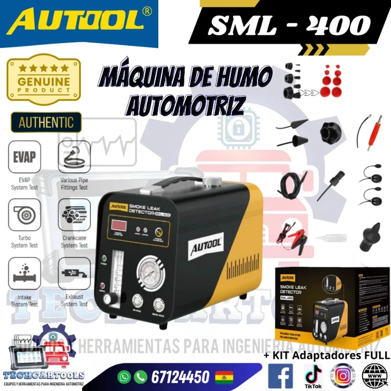SML 400 Maquina de humo automotriz - AUTOOL