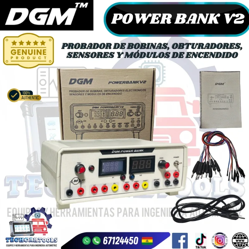 POWER BANK V2 Probador de Actuadores Sensores - DGM