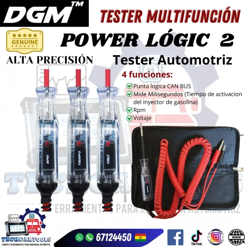 POWER LOGIC 2 probador de circuitos - DGM
