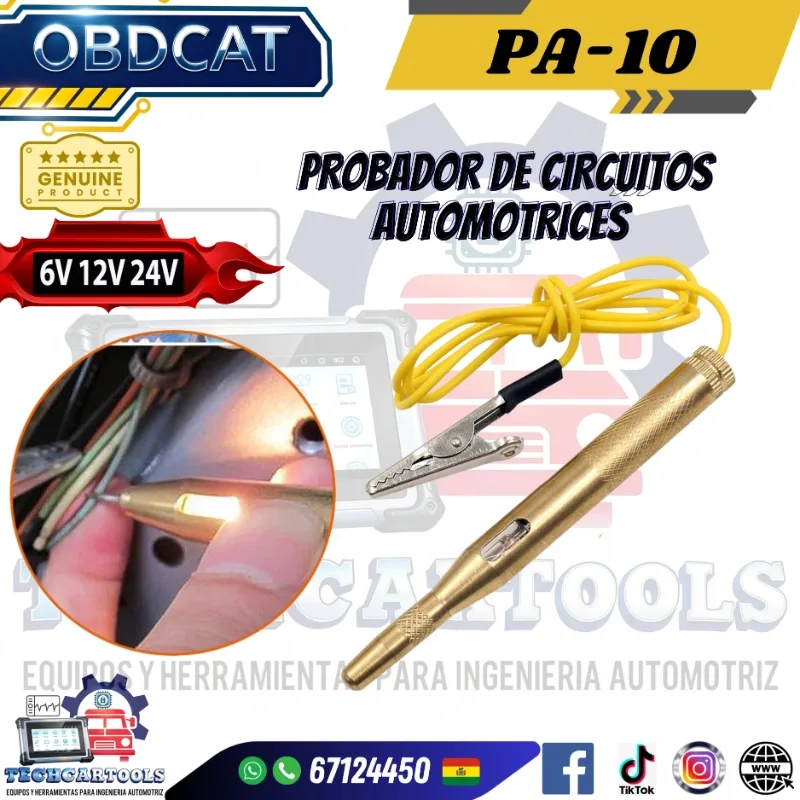 P10 Probador de circuitos automotrices