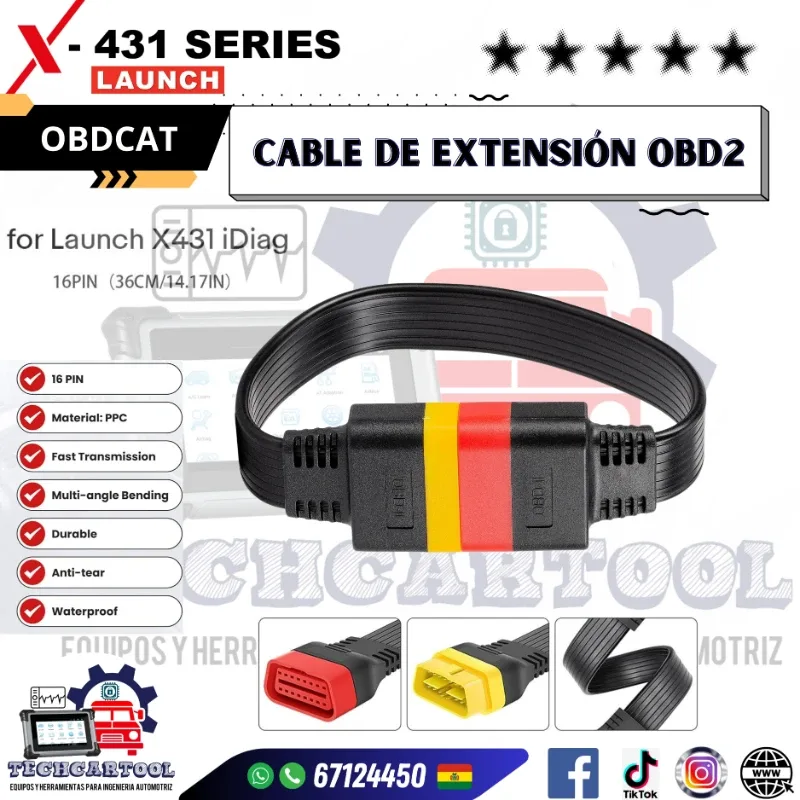 Cable de extensión obd2  X431 series