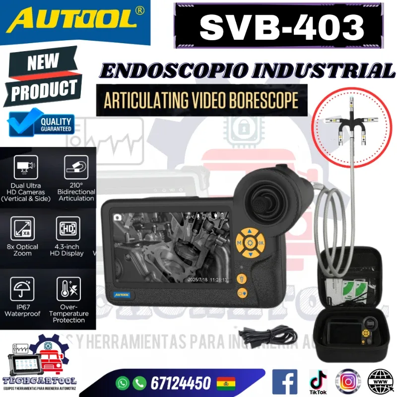 SVB 403 Endoscopio articulado - AUTOOL