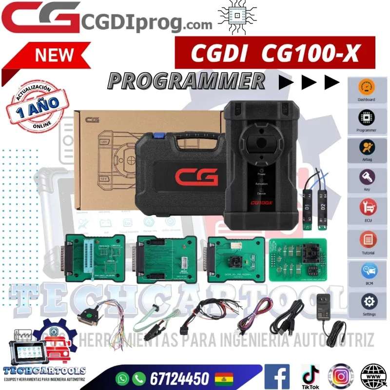CG100X Programador ODO IMMO AIRBAG - CGDI