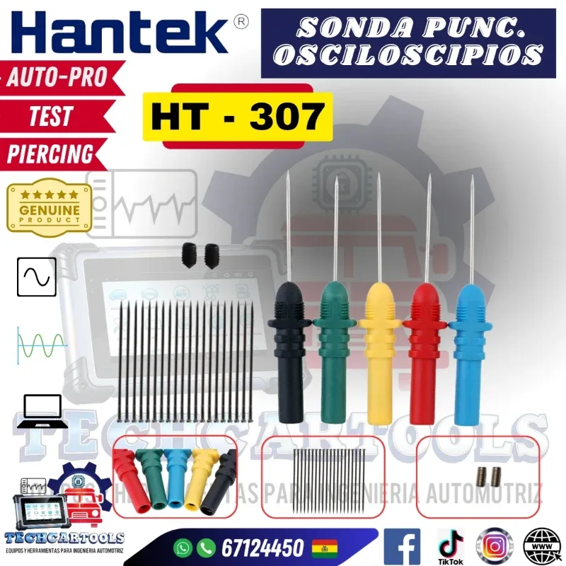 HT307 Sondas acupuntura perforadora - hantek